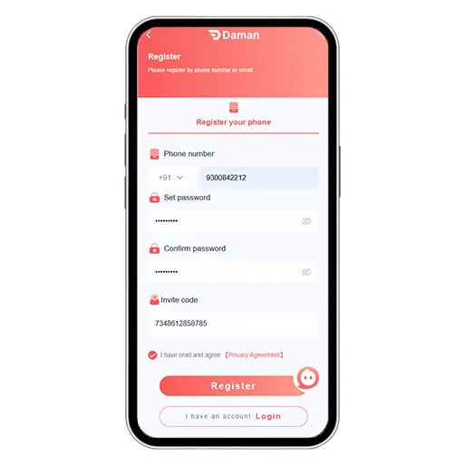 BitStarz Mobile Registration Step 2